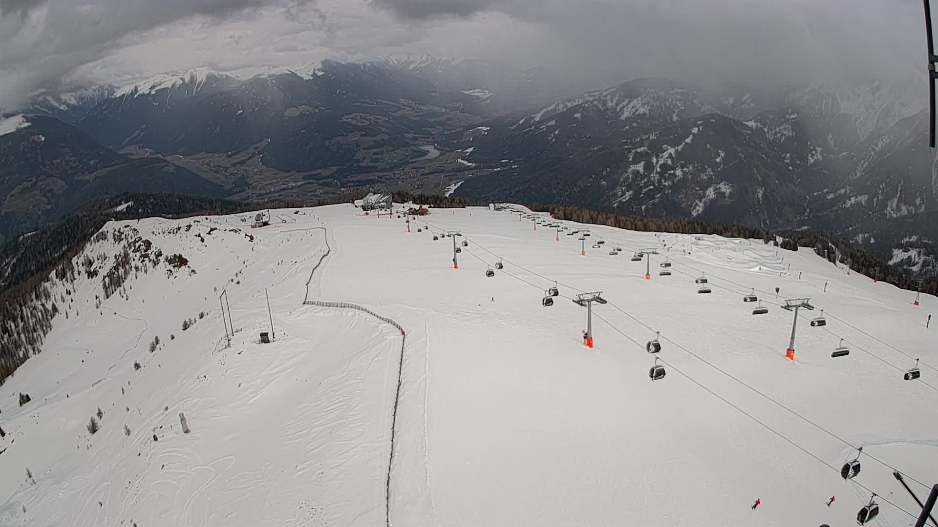 Sommet du Kronplatz | vue sur Valdaora – Olang