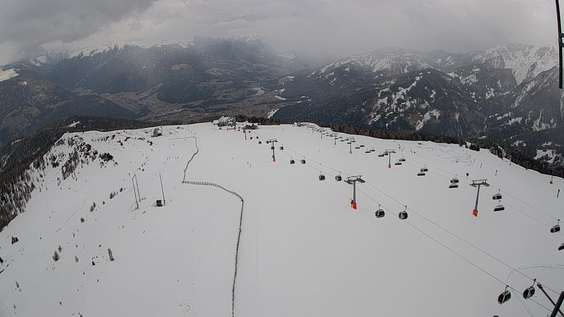 Kronplatz vrh | pogled na Valdaoro – Olang