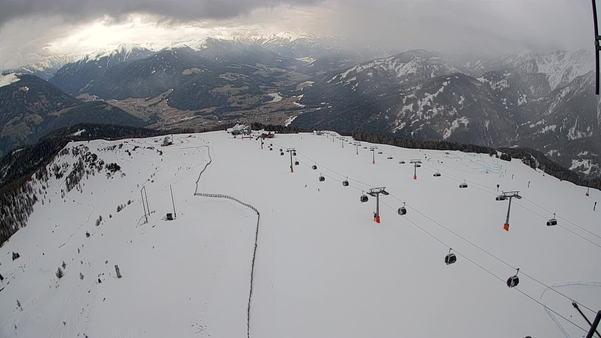 Kronplatz vrh | pogled na Valdaoro – Olang