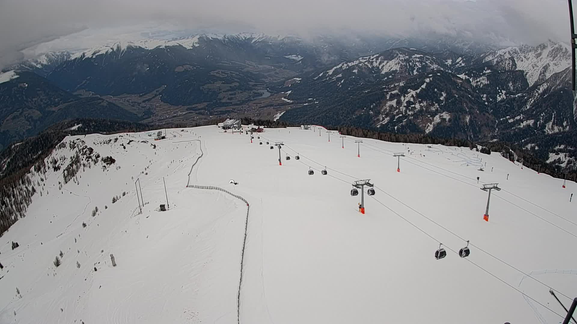 Kronplatz vrh | pogled na Valdaora – Olang
