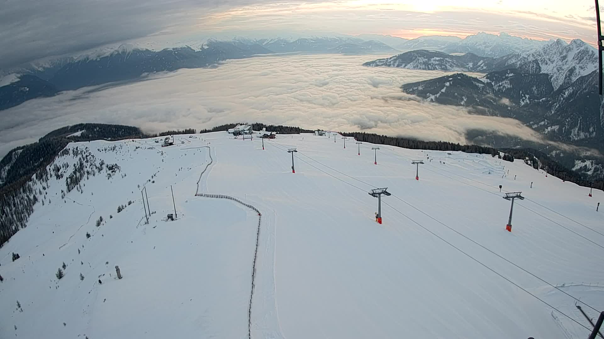 Kronplatz vrh | pogled na Valdaora – Olang