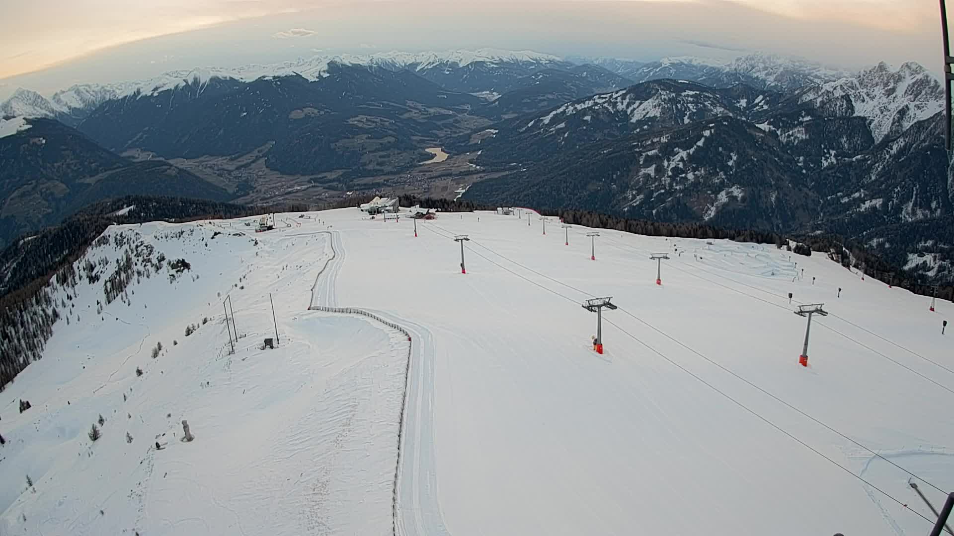 Kronplatz vrh | pogled na Valdaora – Olang