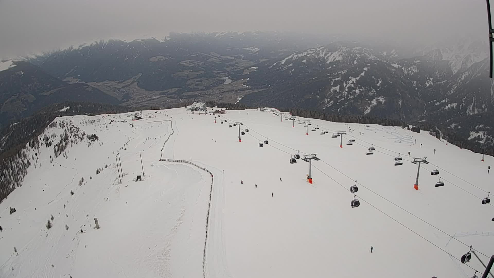 Sommet du Kronplatz | vue sur Valdaora – Olang