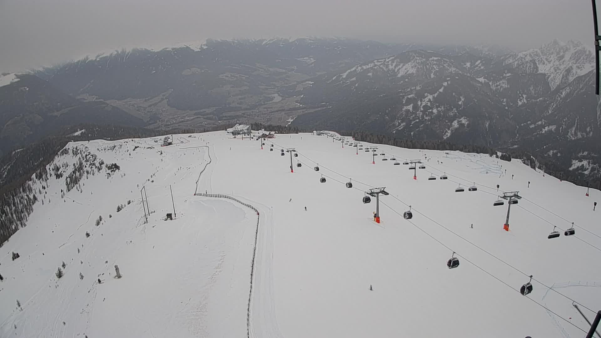 Sommet du Kronplatz | vue sur Valdaora – Olang