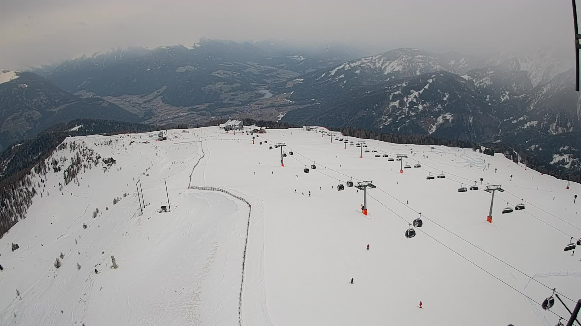 Sommet du Kronplatz | vue sur Valdaora – Olang