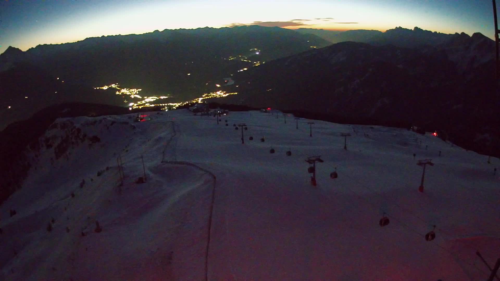 Kronplatz-Gipfel | Blick nach Olang – Valdaora