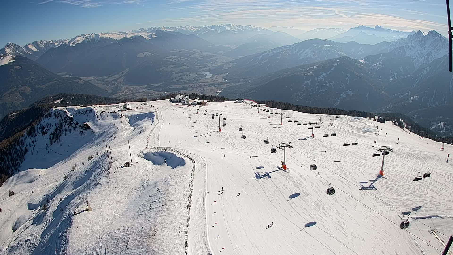Kronplatz vrh | pogled na Valdaora – Olang