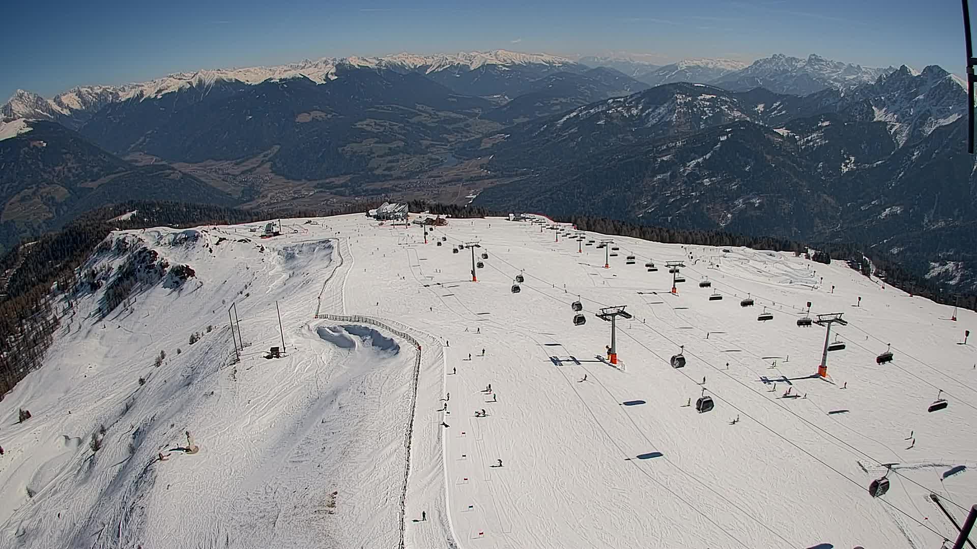 Kronplatz vrh | pogled na Valdaora – Olang