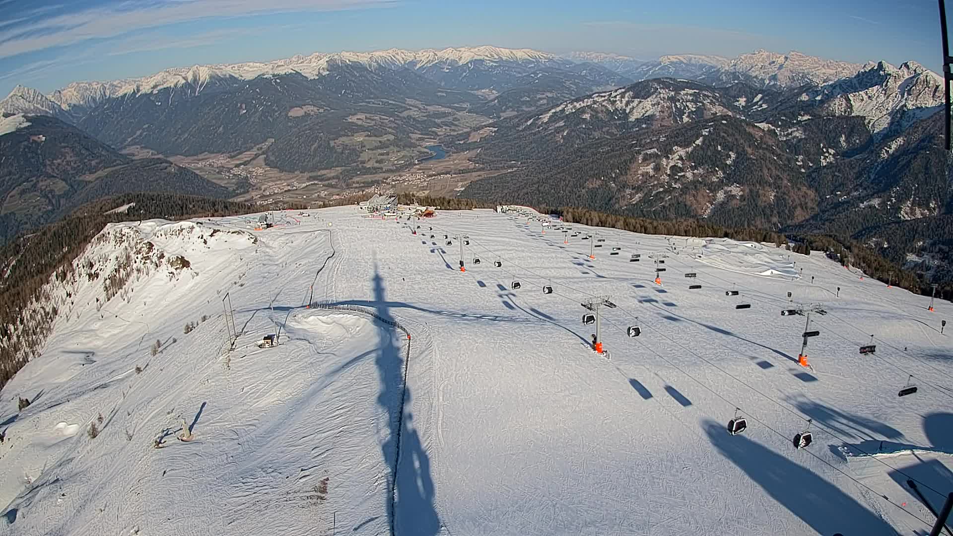 Sommet du Kronplatz | vue sur Valdaora – Olang