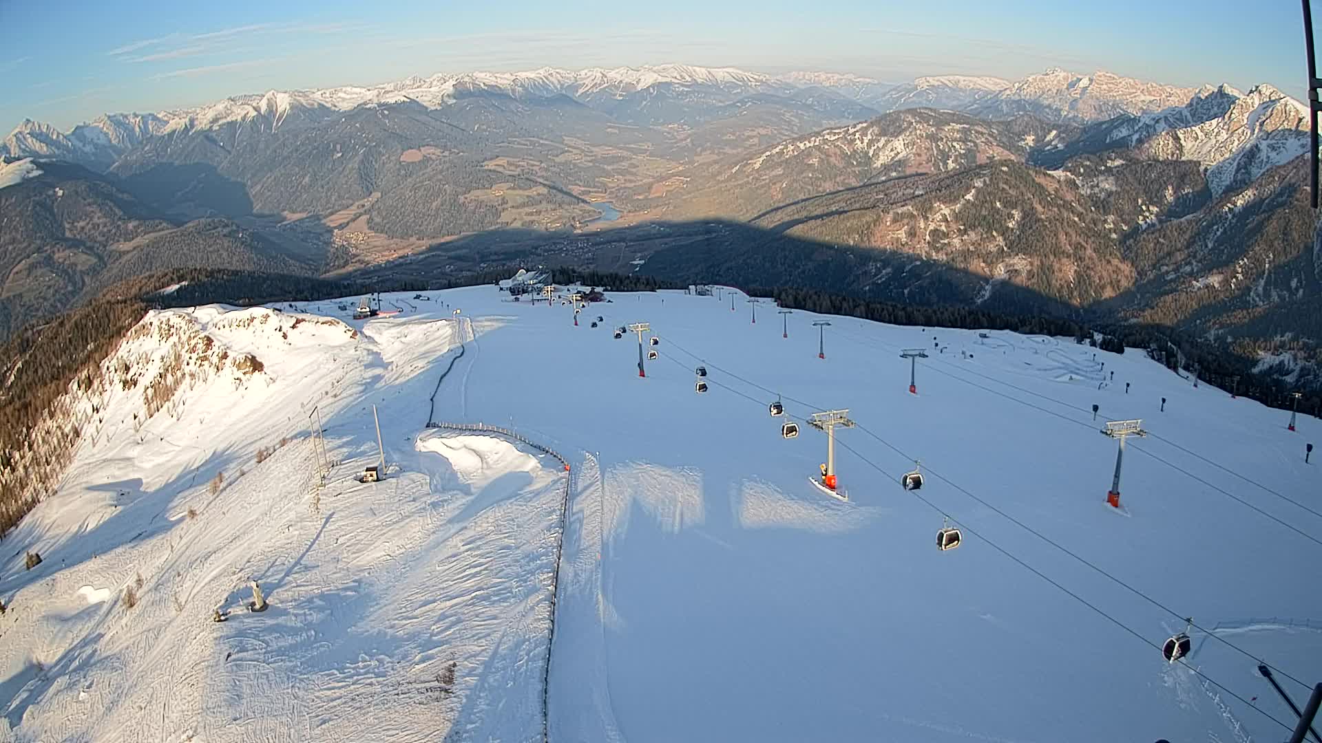 Sommet du Kronplatz | vue sur Valdaora – Olang