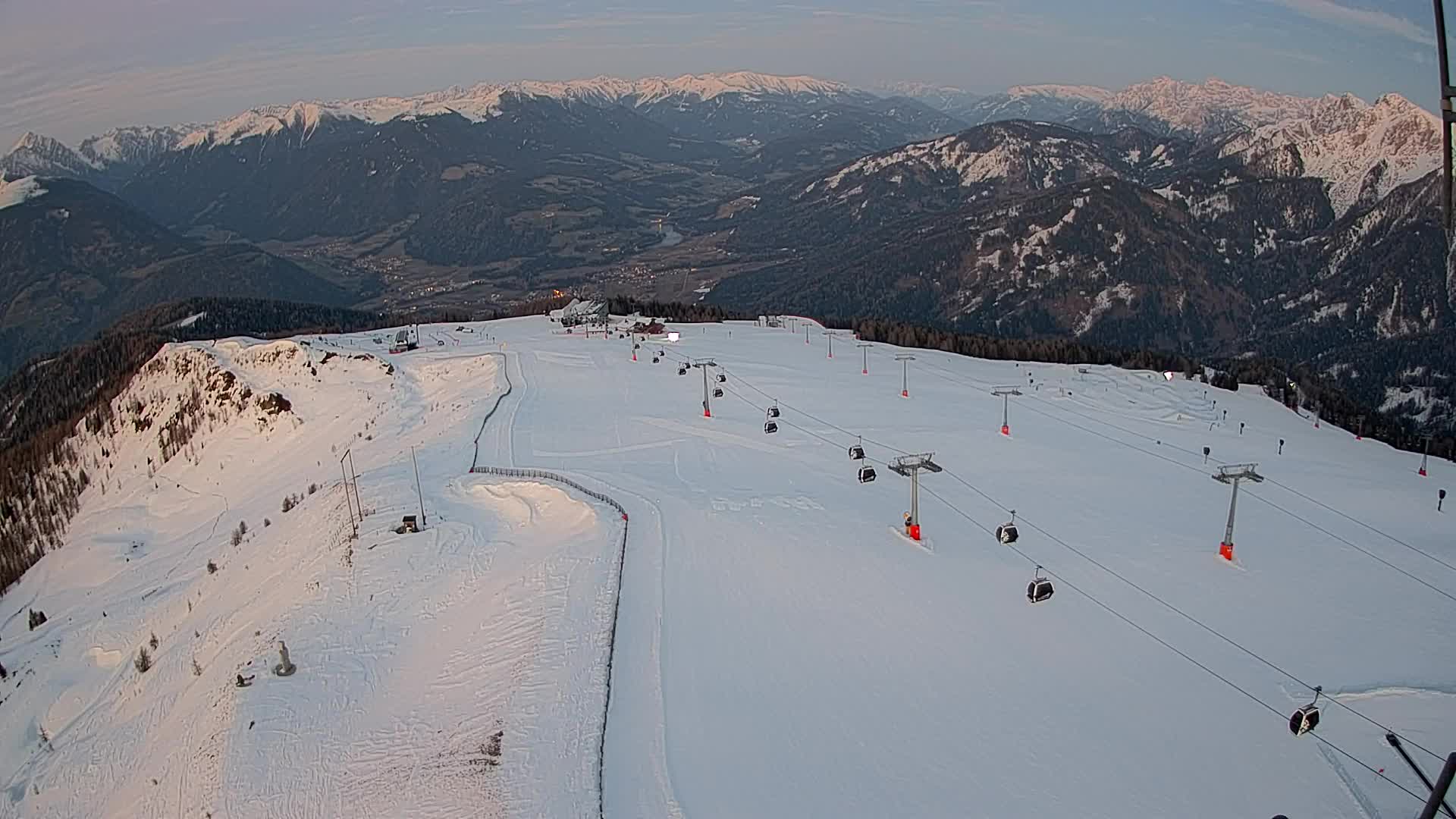Kronplatz vrh | pogled na Valdaoro – Olang