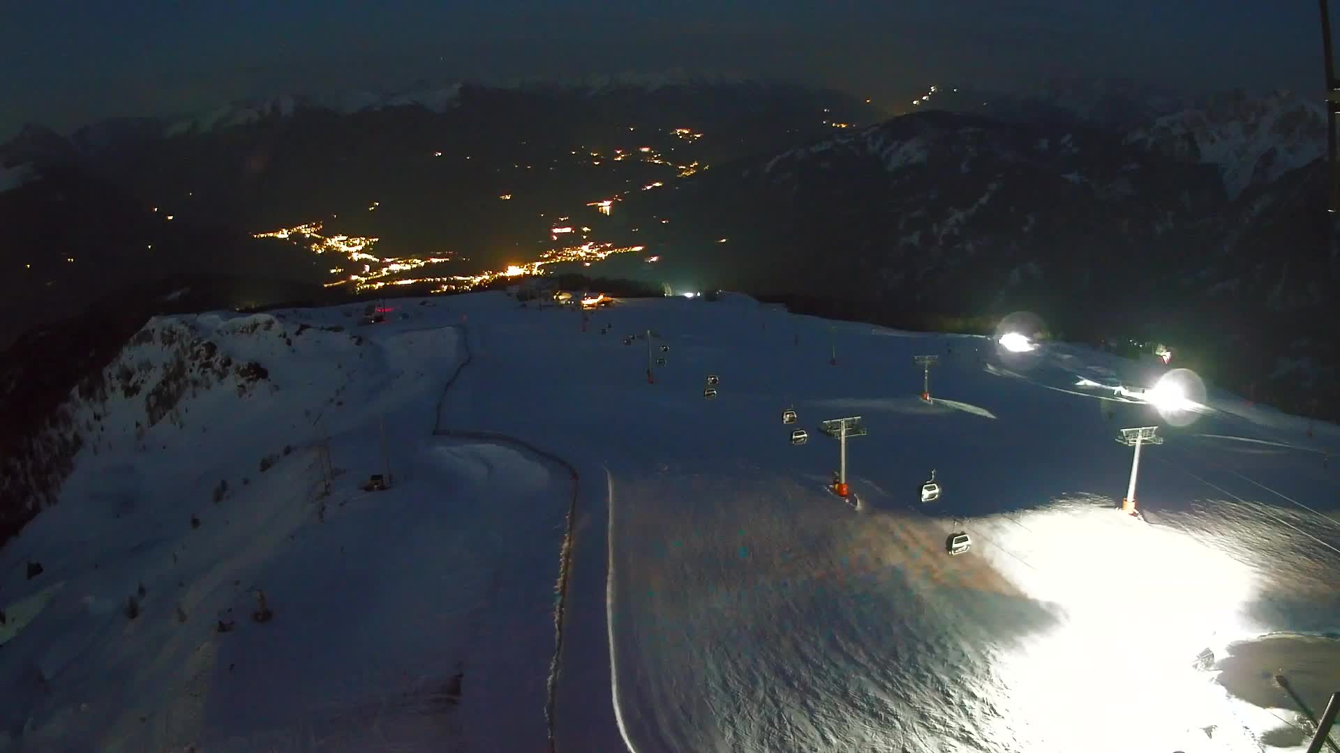 Kronplatz-Gipfel | Blick nach Olang – Valdaora