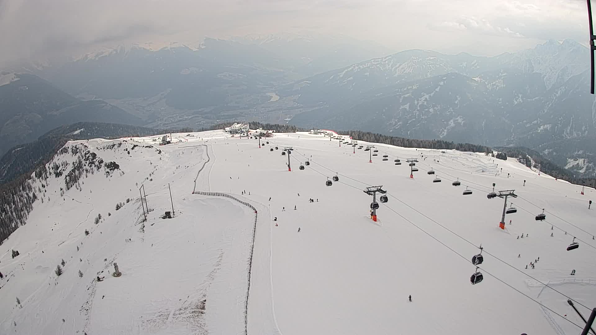 Kronplatz vrh | pogled na Valdaora – Olang