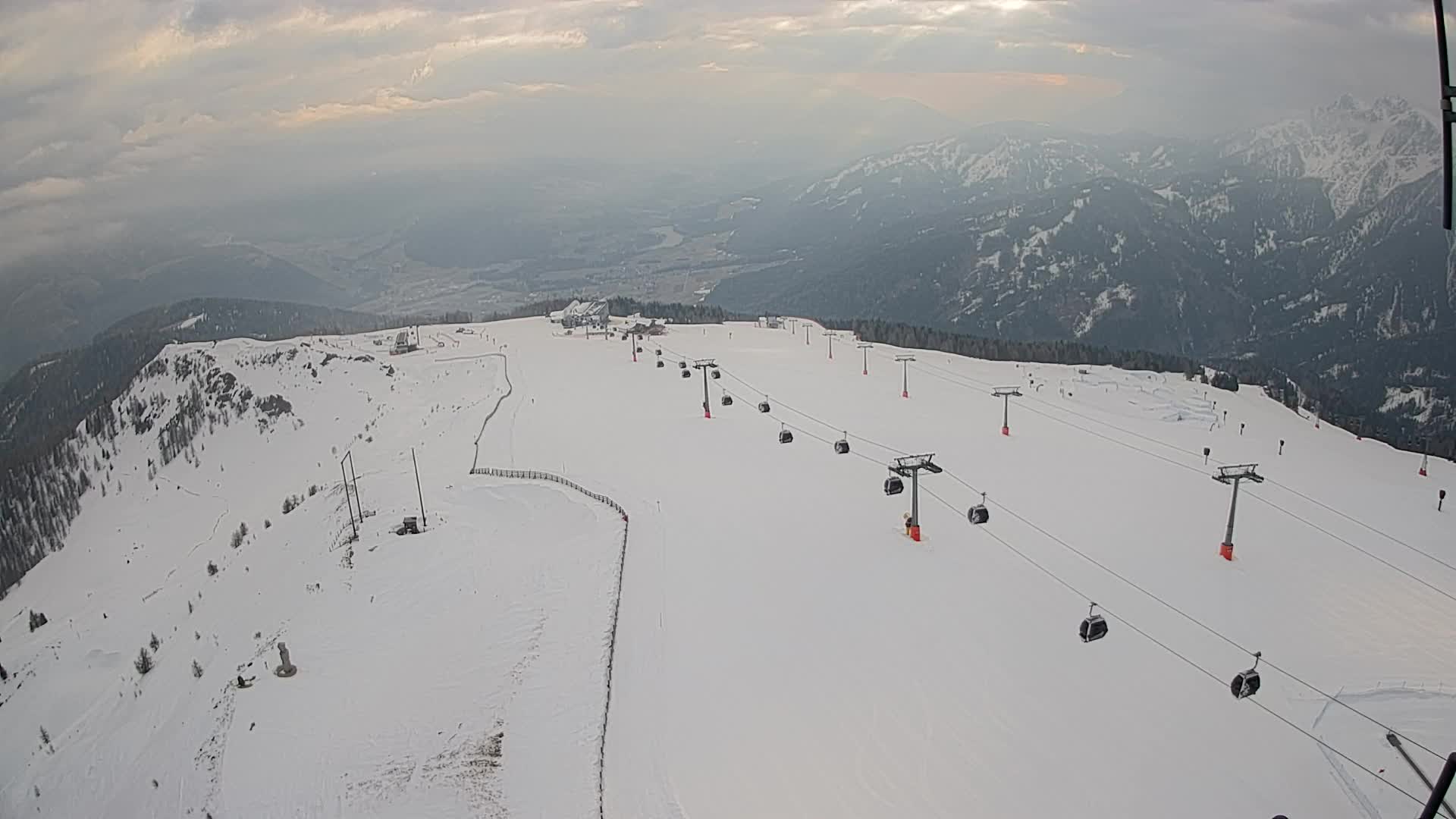 Sommet du Kronplatz | vue sur Valdaora – Olang