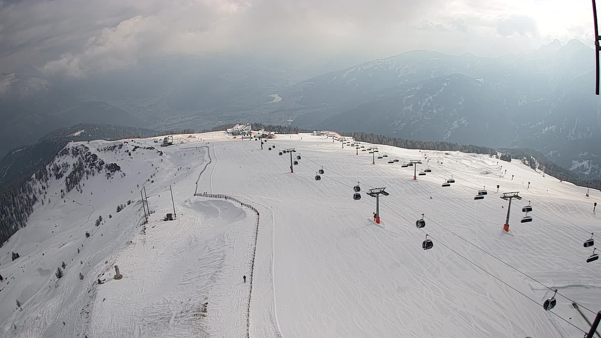 Kronplatz vrh | pogled na Valdaora – Olang