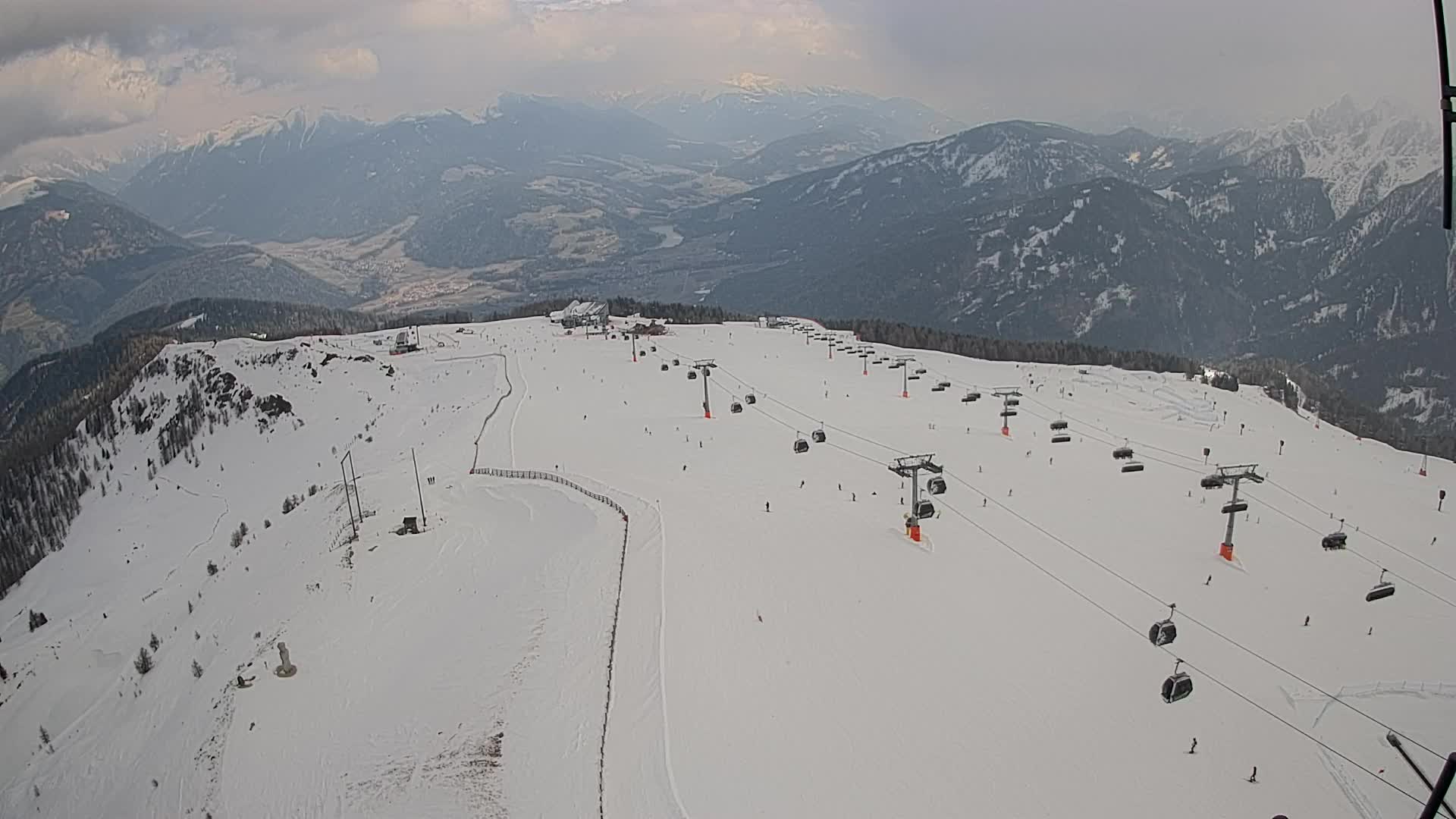 Cima Kronplatz | vista a Valdaora – Olang