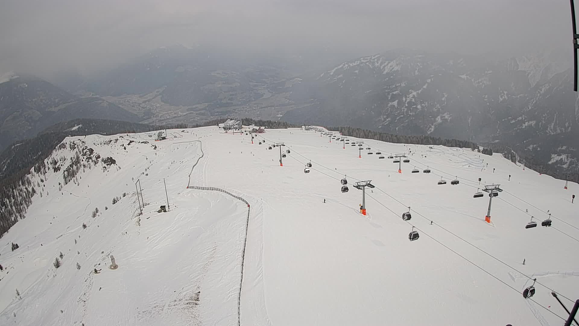 Sommet du Kronplatz | vue sur Valdaora – Olang