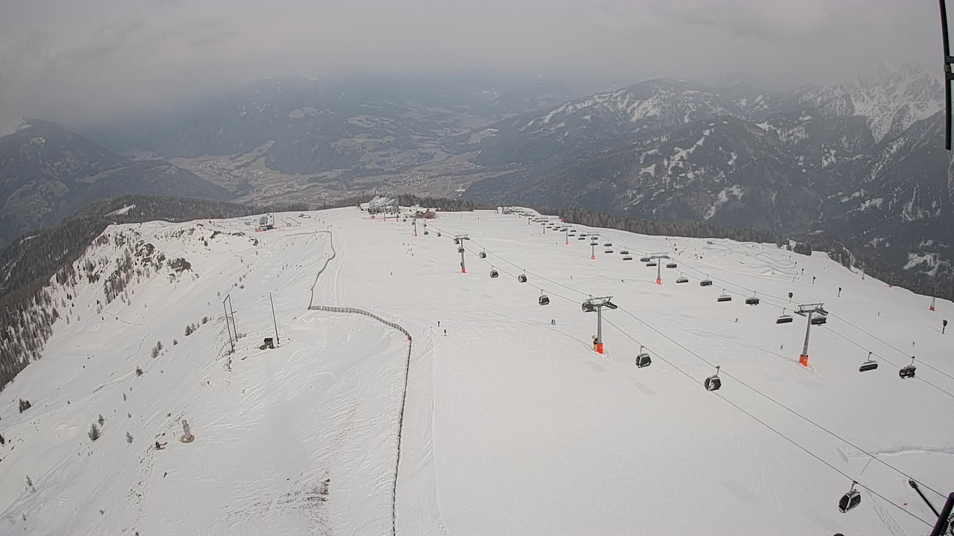 Kronplatz vrh | pogled na Valdaora – Olang