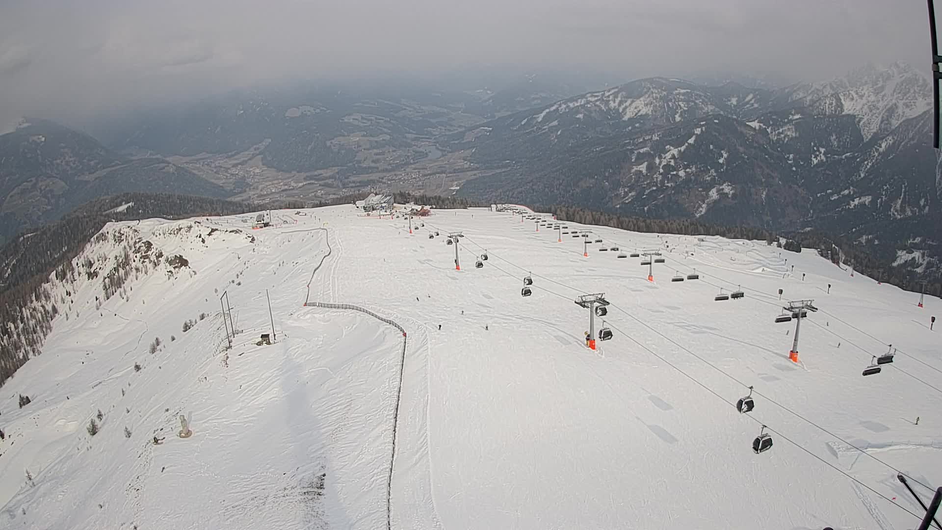 Sommet du Kronplatz | vue sur Valdaora – Olang