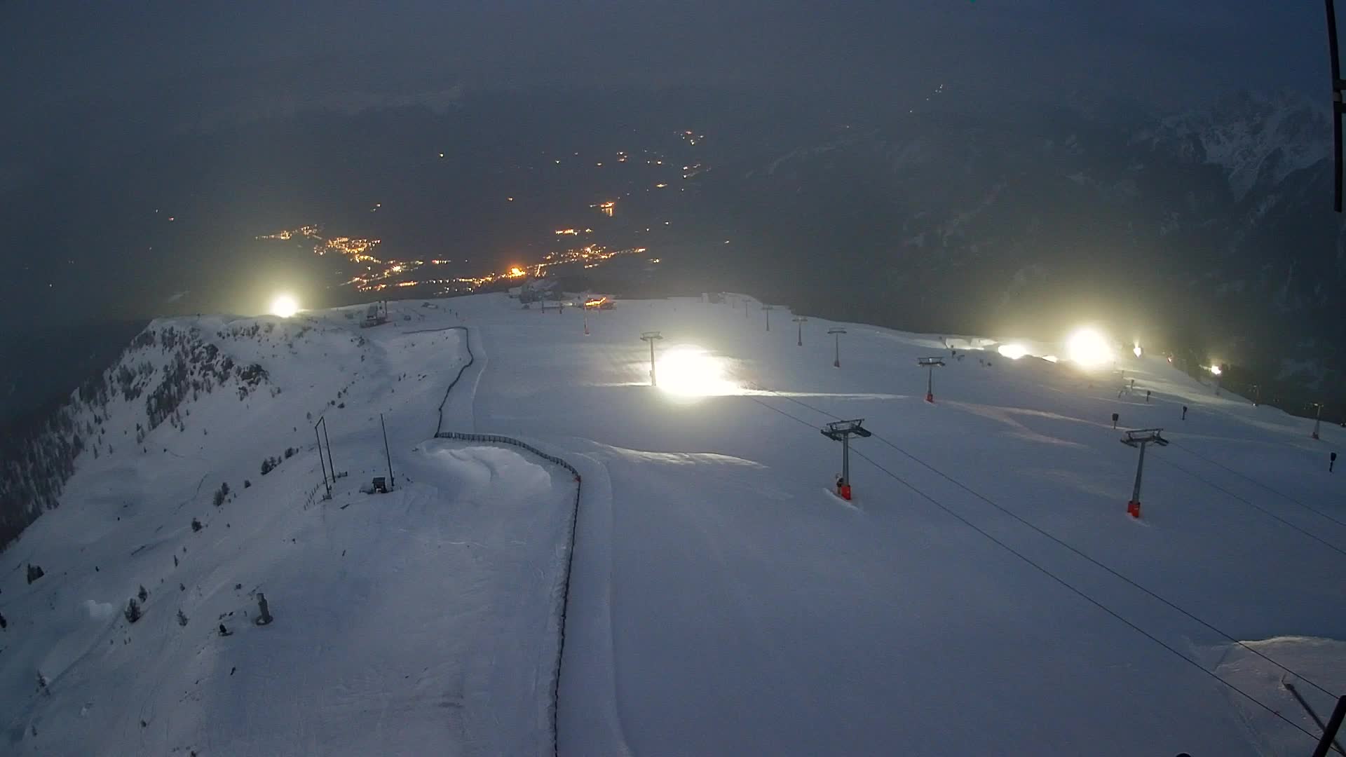 Kronplatz-Gipfel | Blick nach Olang – Valdaora