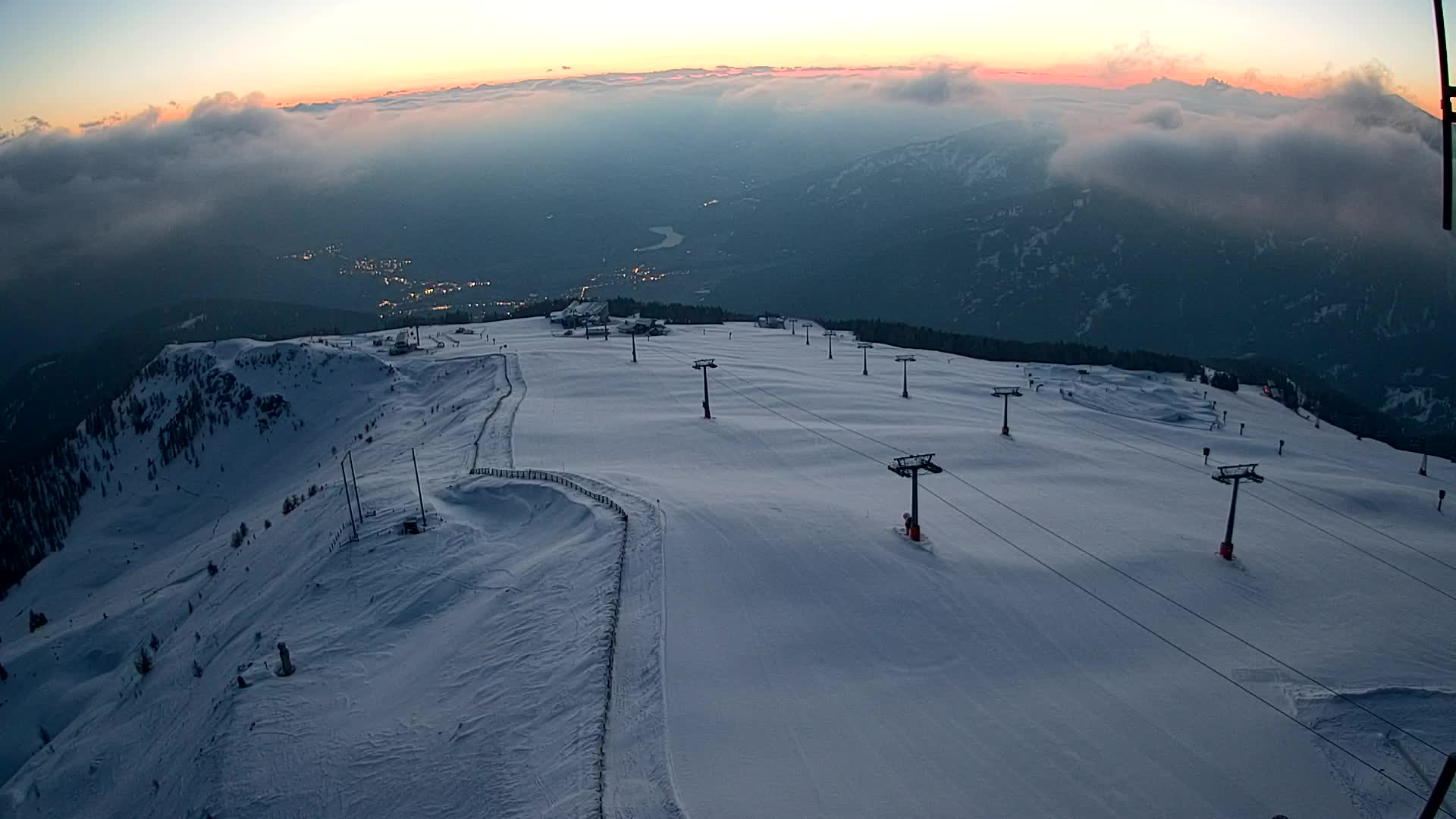 Sommet du Kronplatz | vue sur Valdaora – Olang