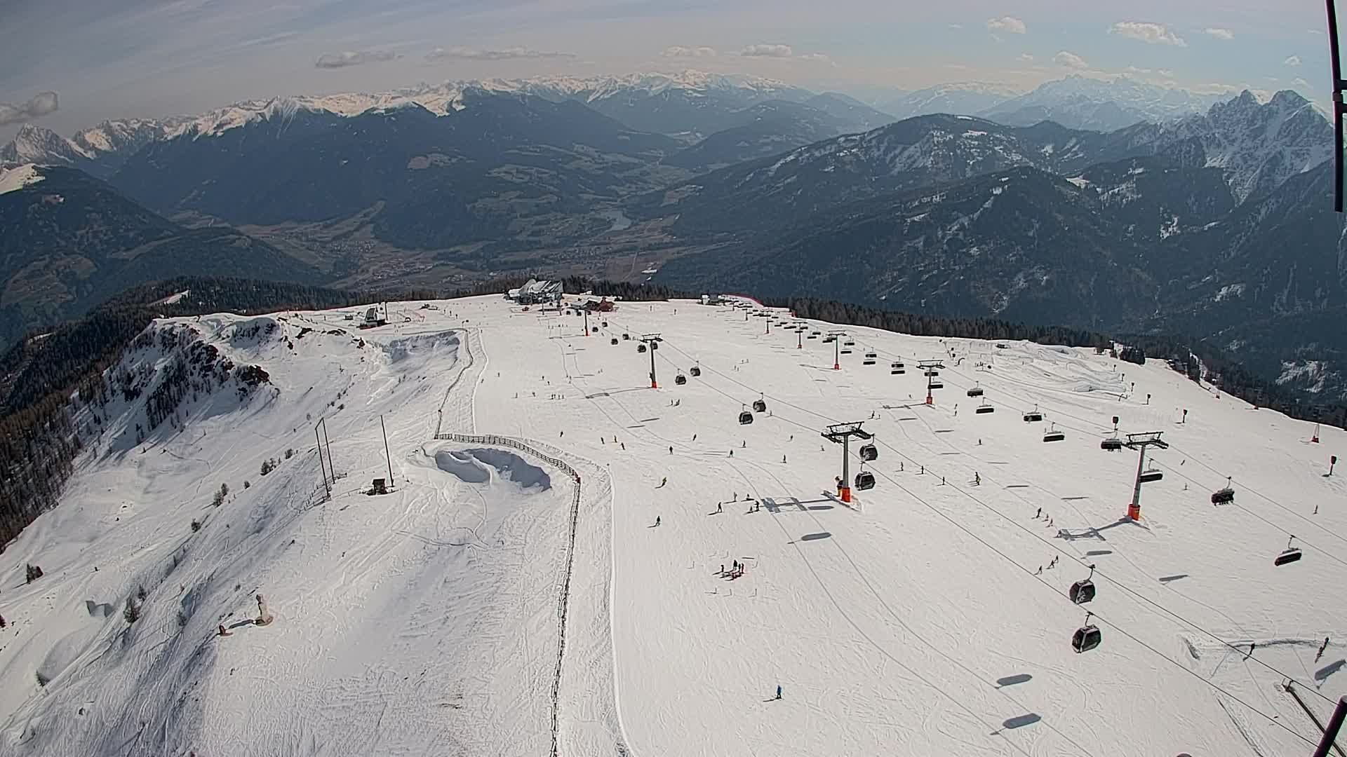 Kronplatz vrh | pogled na Valdaoro – Olang