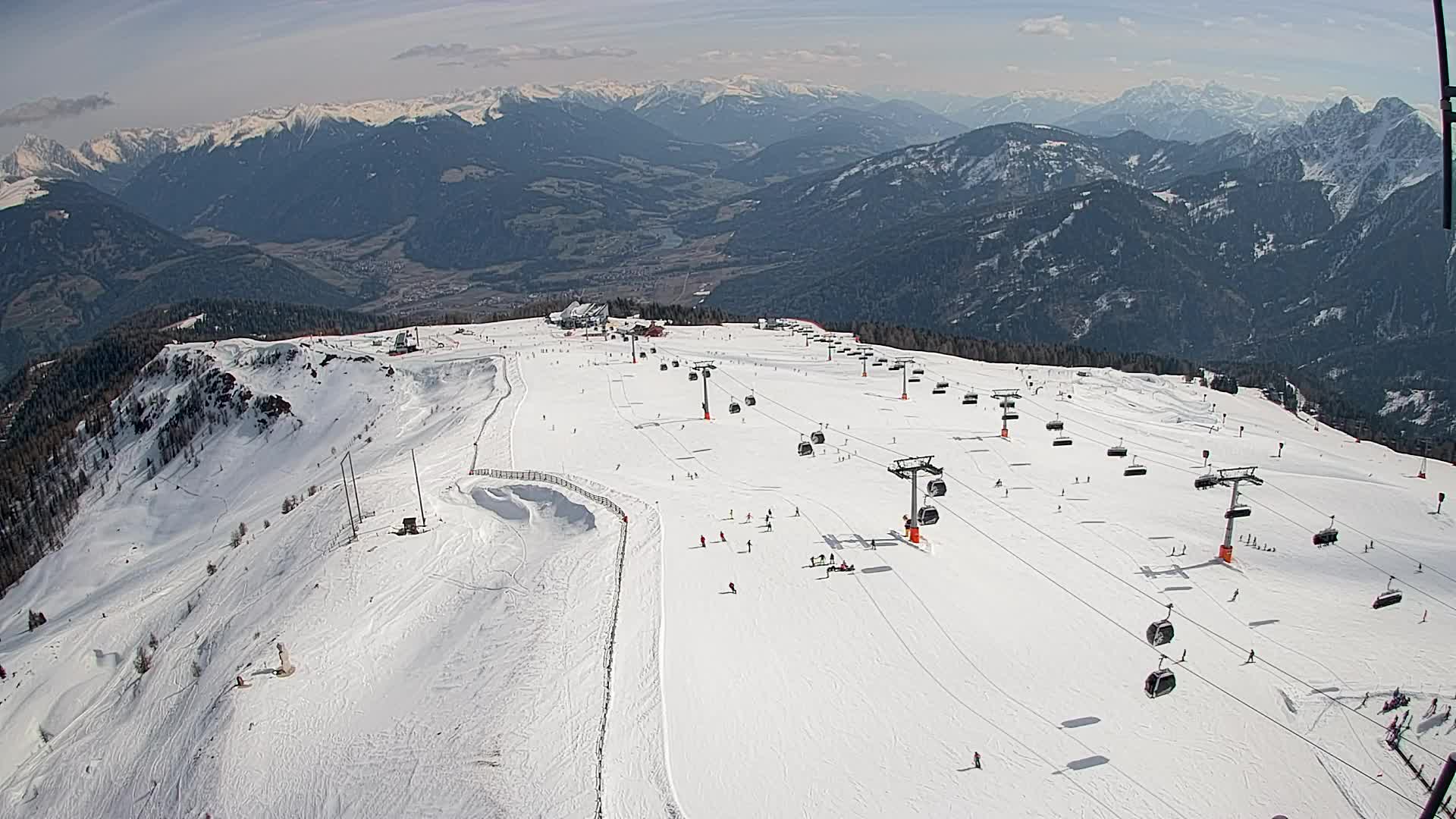 Kronplatz vrh | pogled na Valdaora – Olang