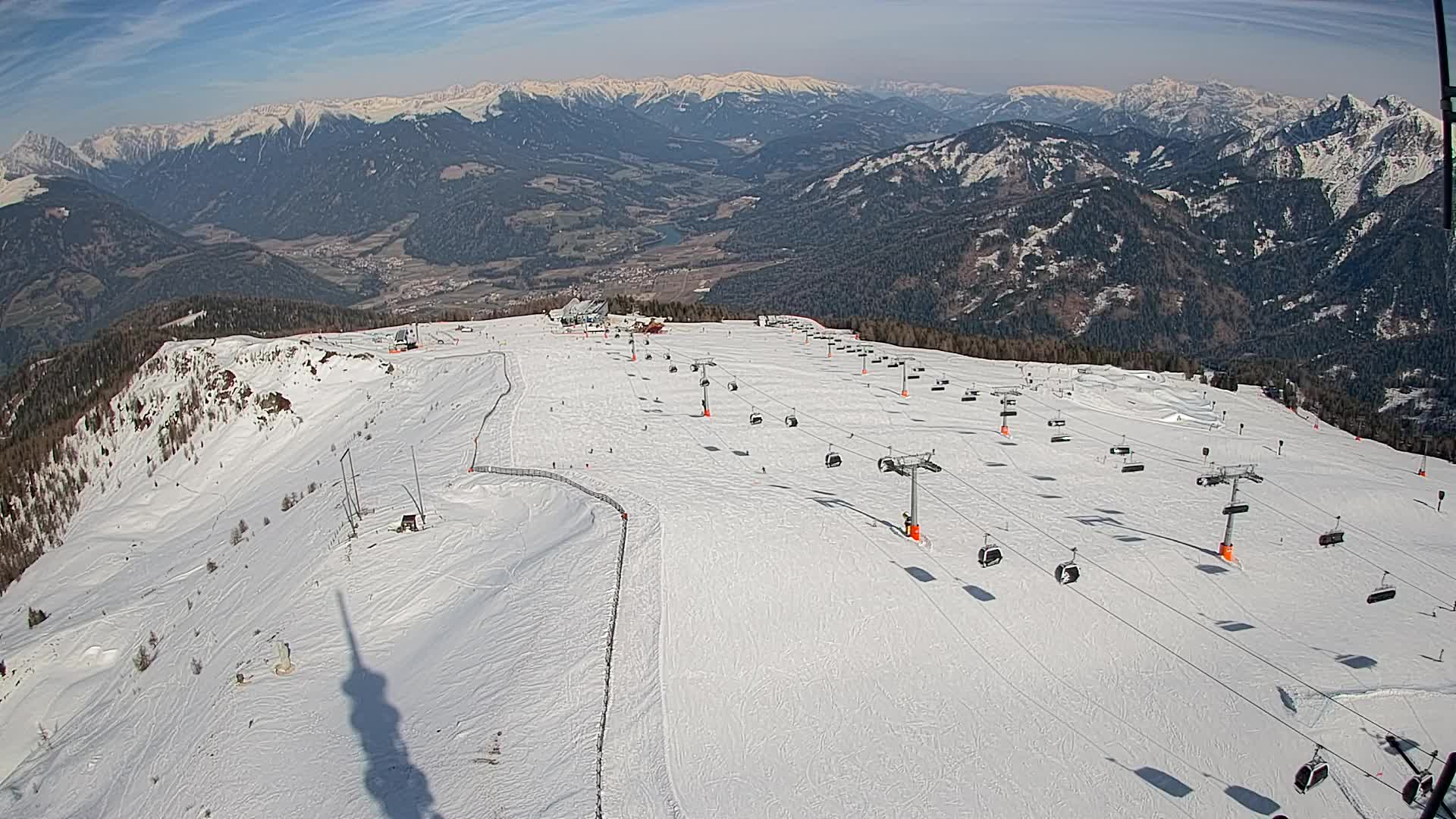 Sommet du Kronplatz | vue sur Valdaora – Olang