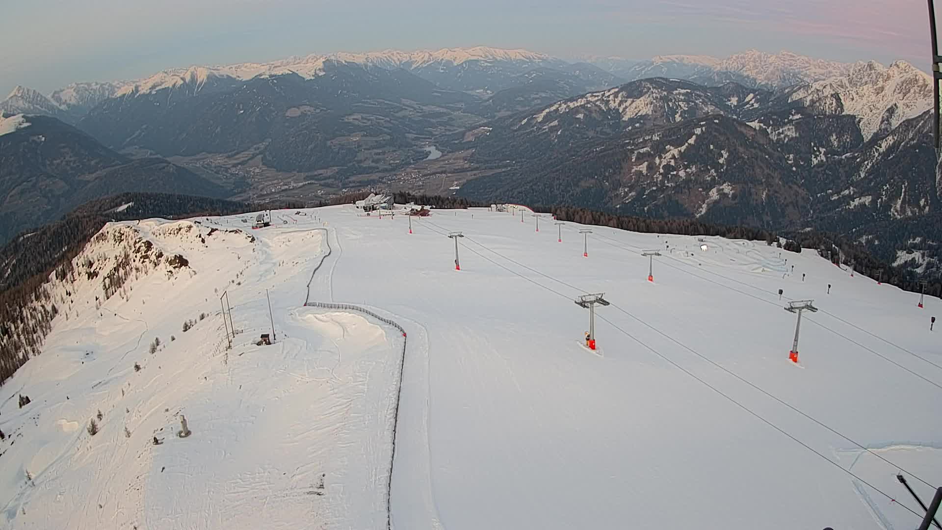 Sommet du Kronplatz | vue sur Valdaora – Olang
