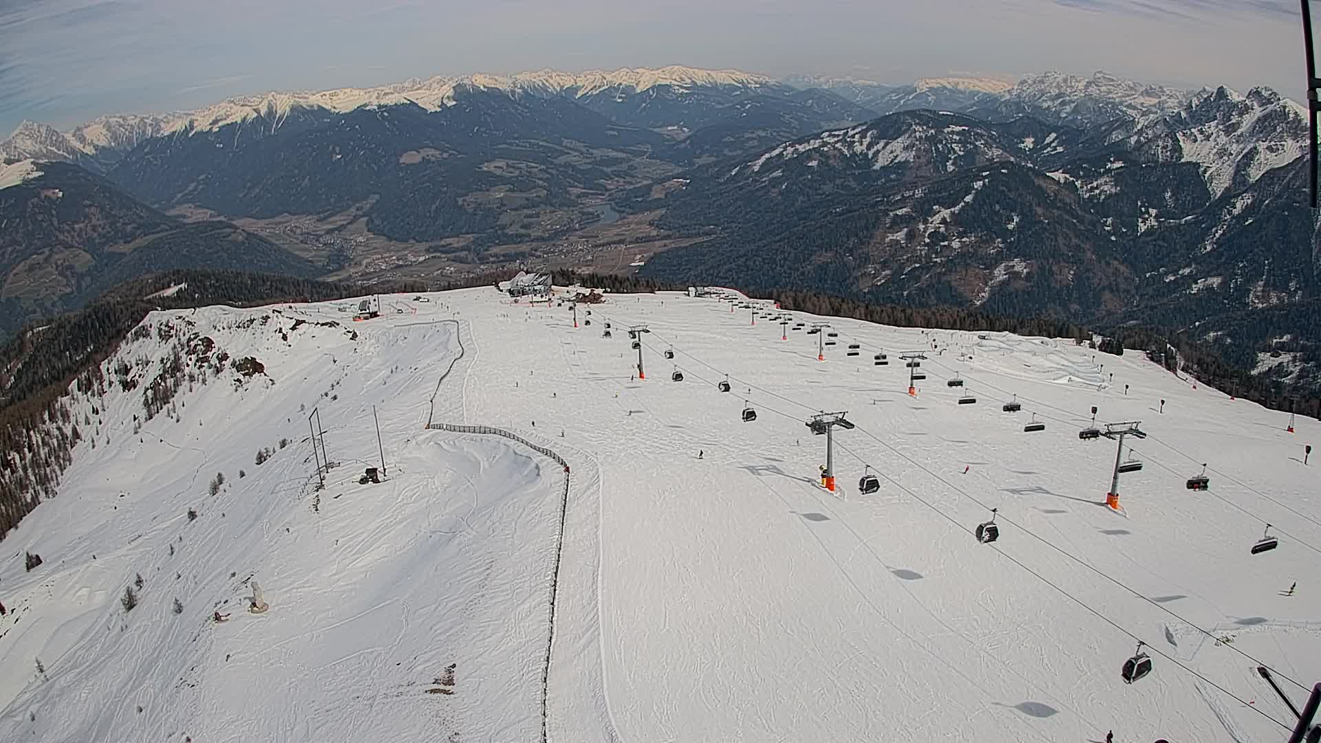 Sommet du Kronplatz | vue sur Valdaora – Olang