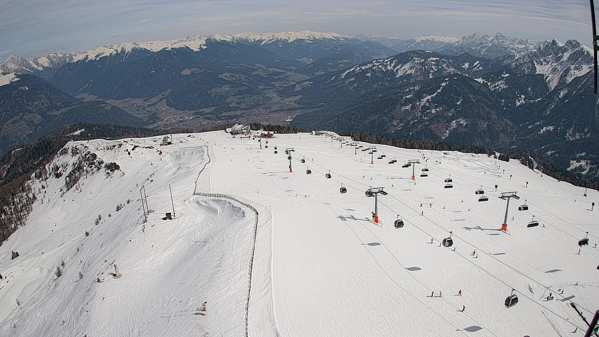 Kronplatz vrh | pogled na Valdaora – Olang