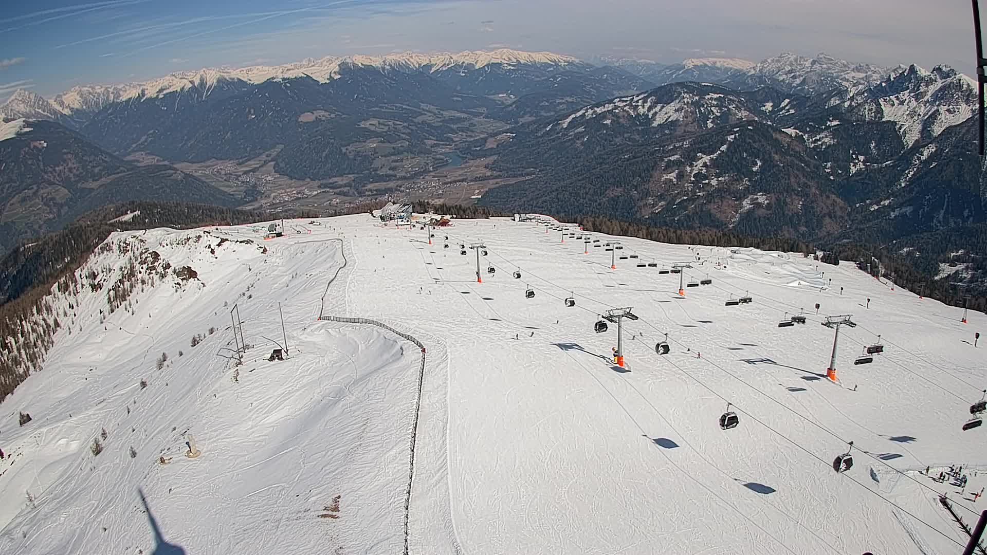 Sommet du Kronplatz | vue sur Valdaora – Olang