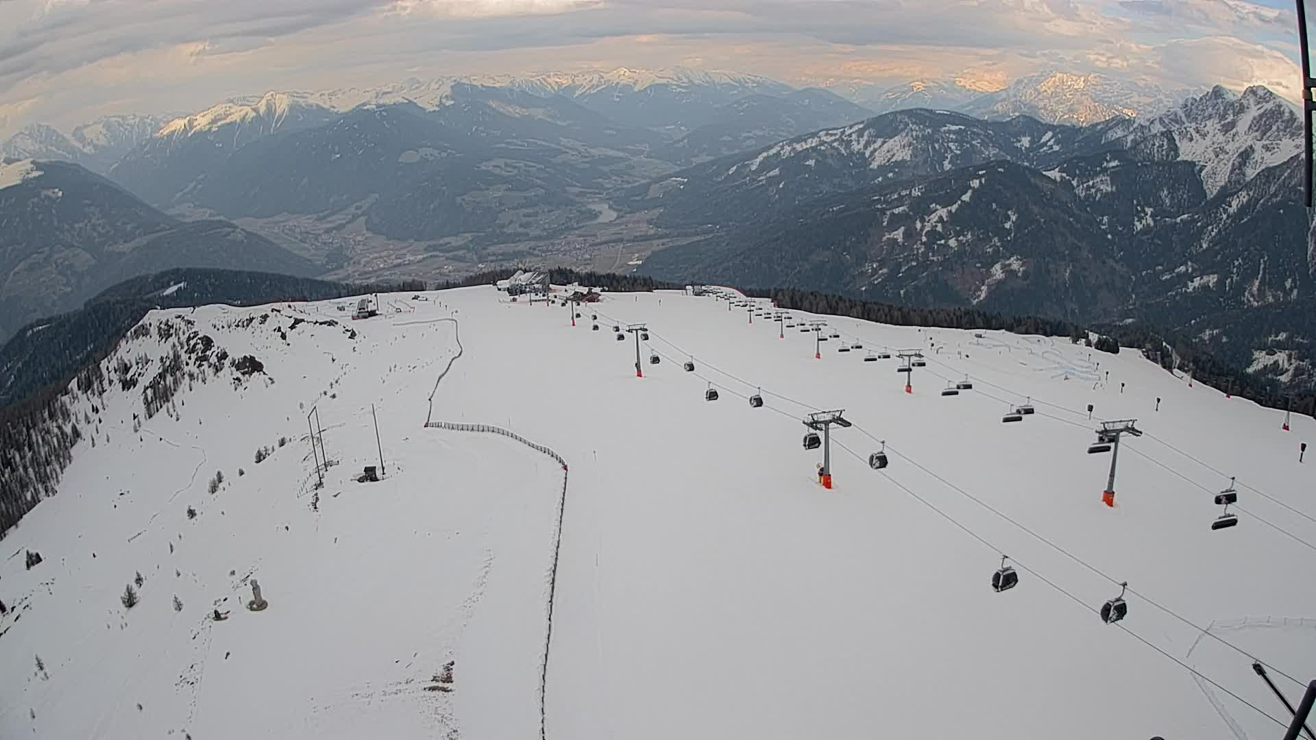 Sommet du Kronplatz | vue sur Valdaora – Olang