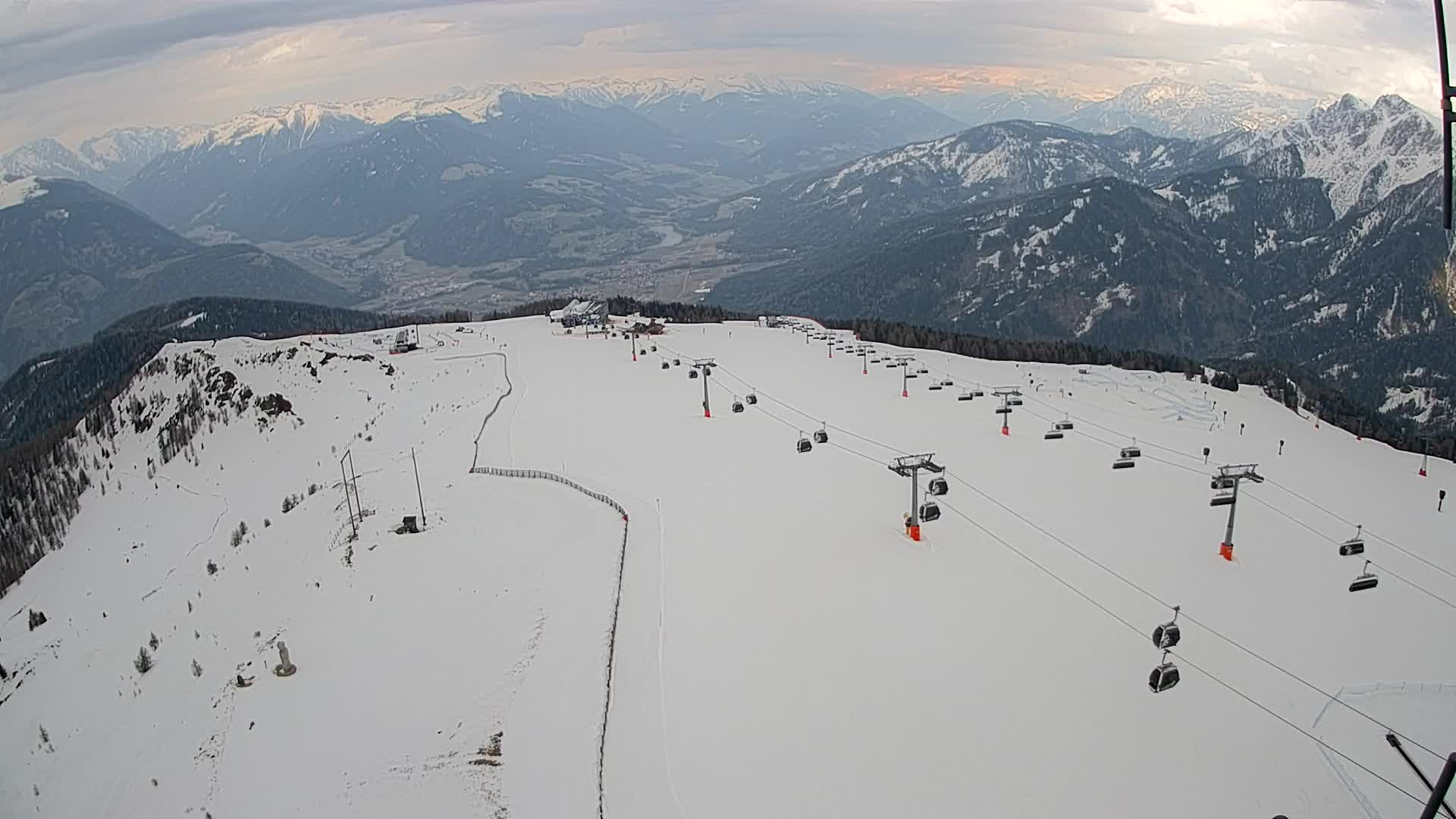 Kronplatz vrh | pogled na Valdaoro – Olang