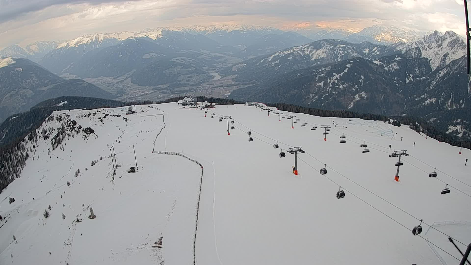 Kronplatz vrh | pogled na Valdaoro – Olang