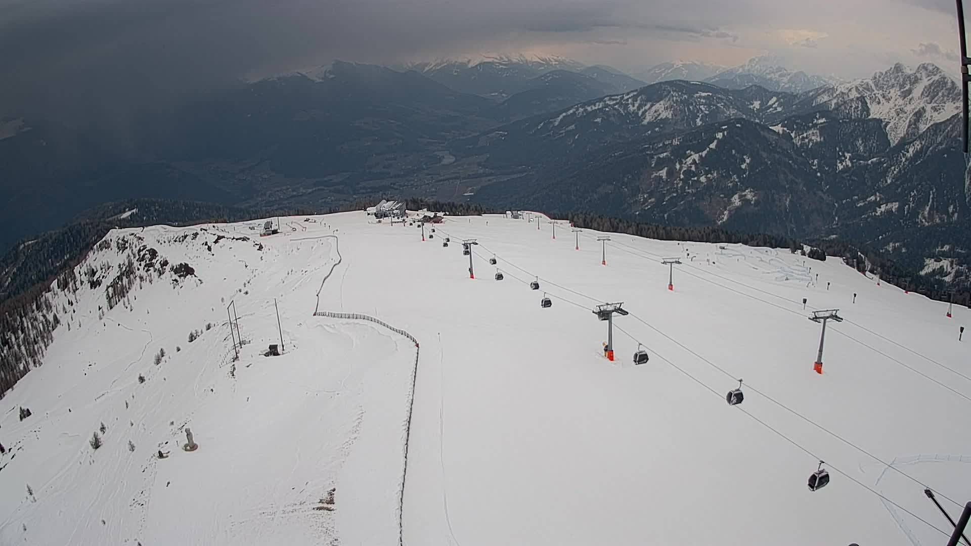 Kronplatz vrh | pogled na Valdaora – Olang
