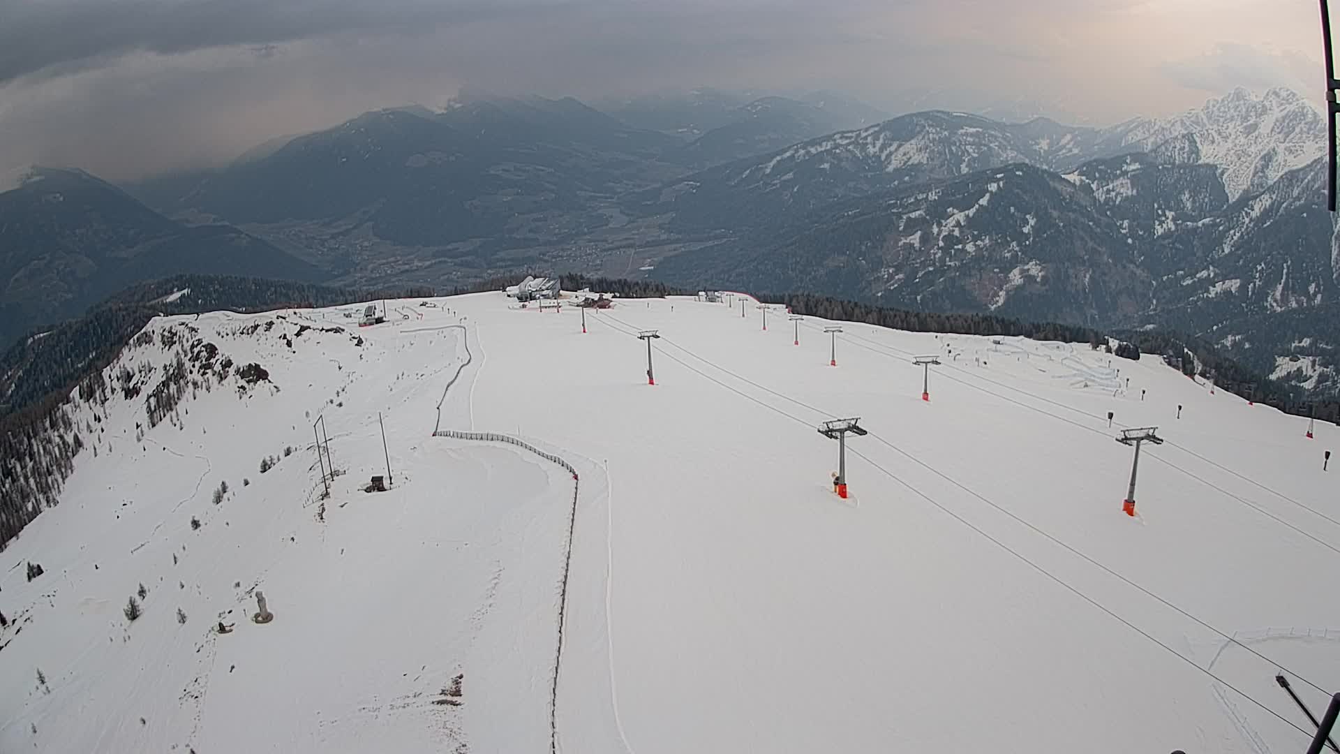 Sommet du Kronplatz | vue sur Valdaora – Olang