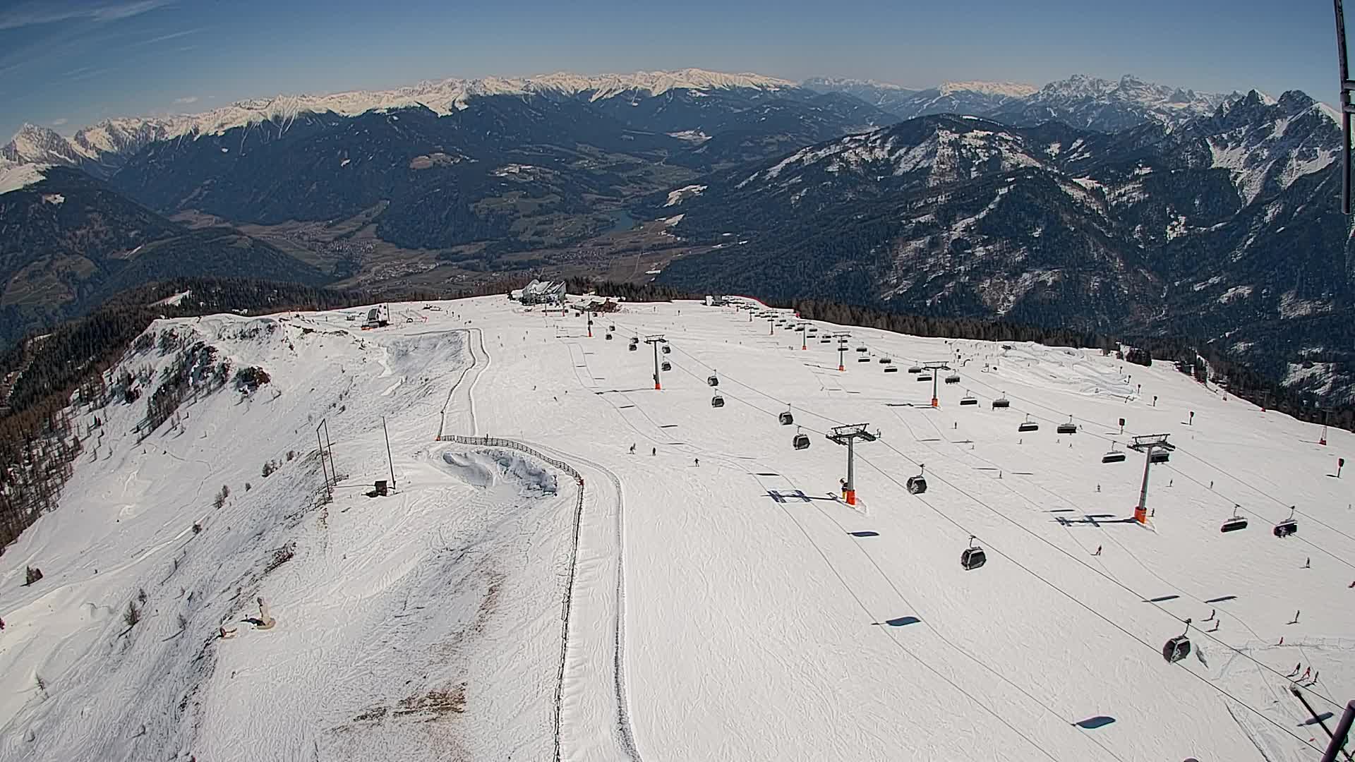 Kronplatz vrh | pogled na Valdaora – Olang