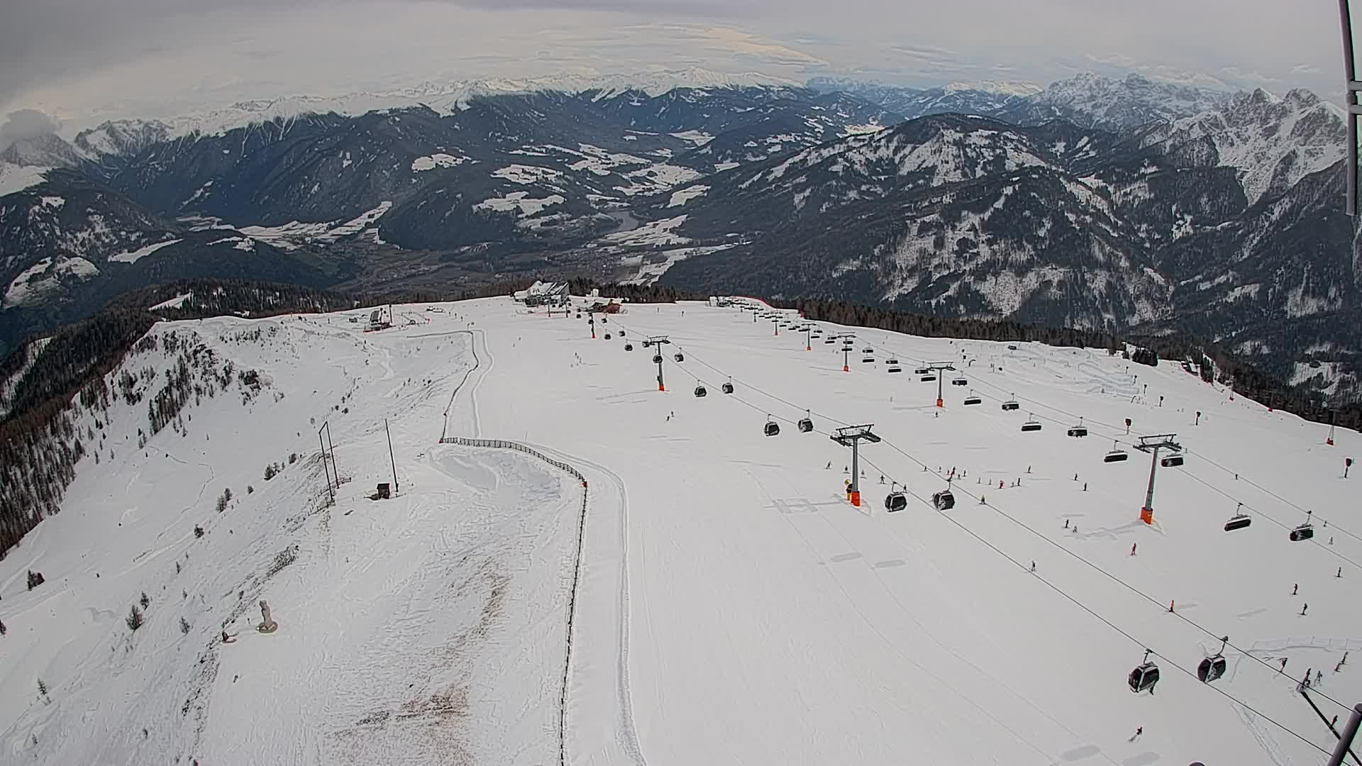 Kronplatz vrh | pogled na Valdaora – Olang
