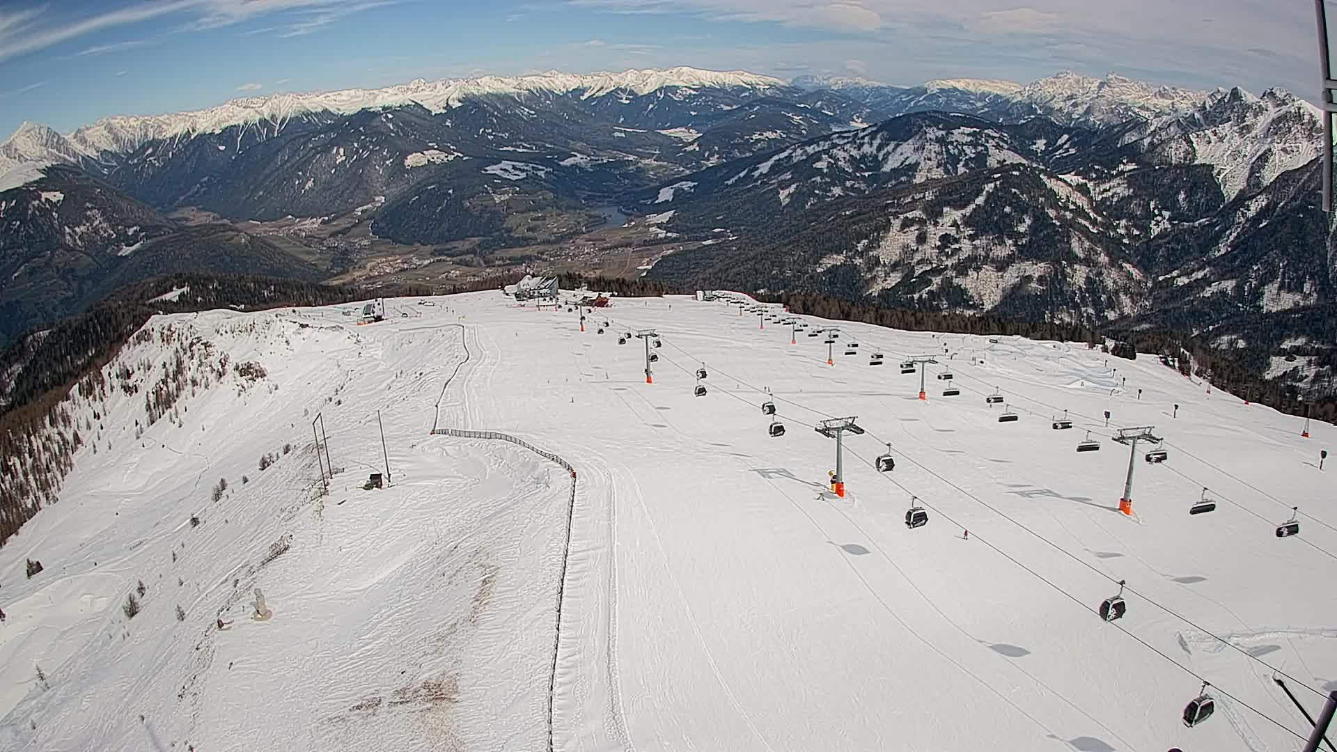 Sommet du Kronplatz | vue sur Valdaora – Olang