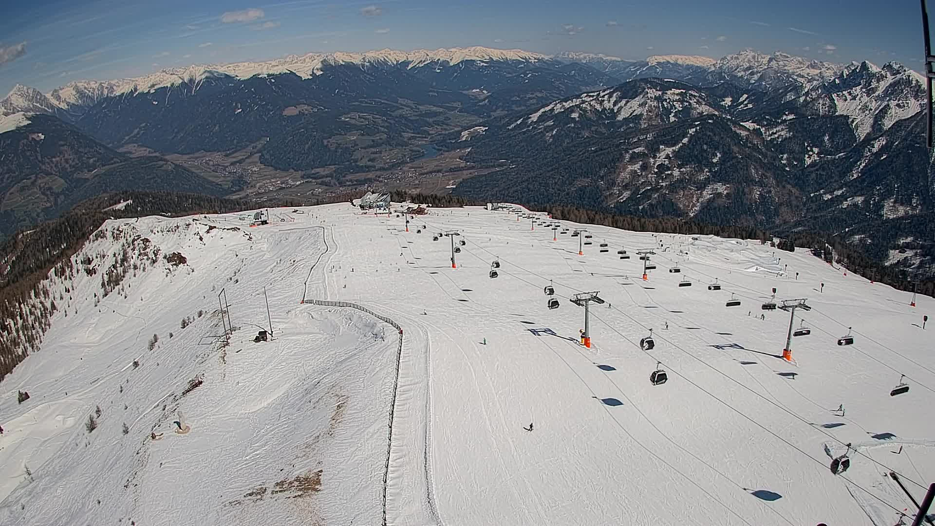 Sommet du Kronplatz | vue sur Valdaora – Olang