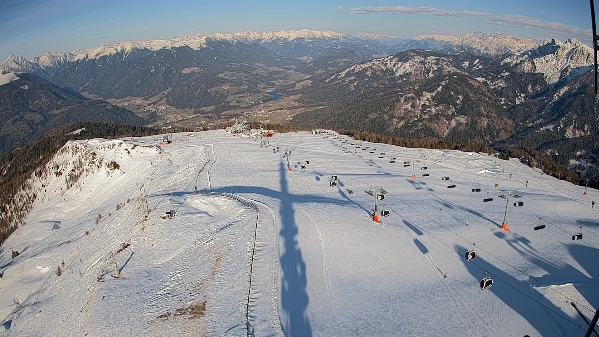 Sommet du Kronplatz | vue sur Valdaora – Olang