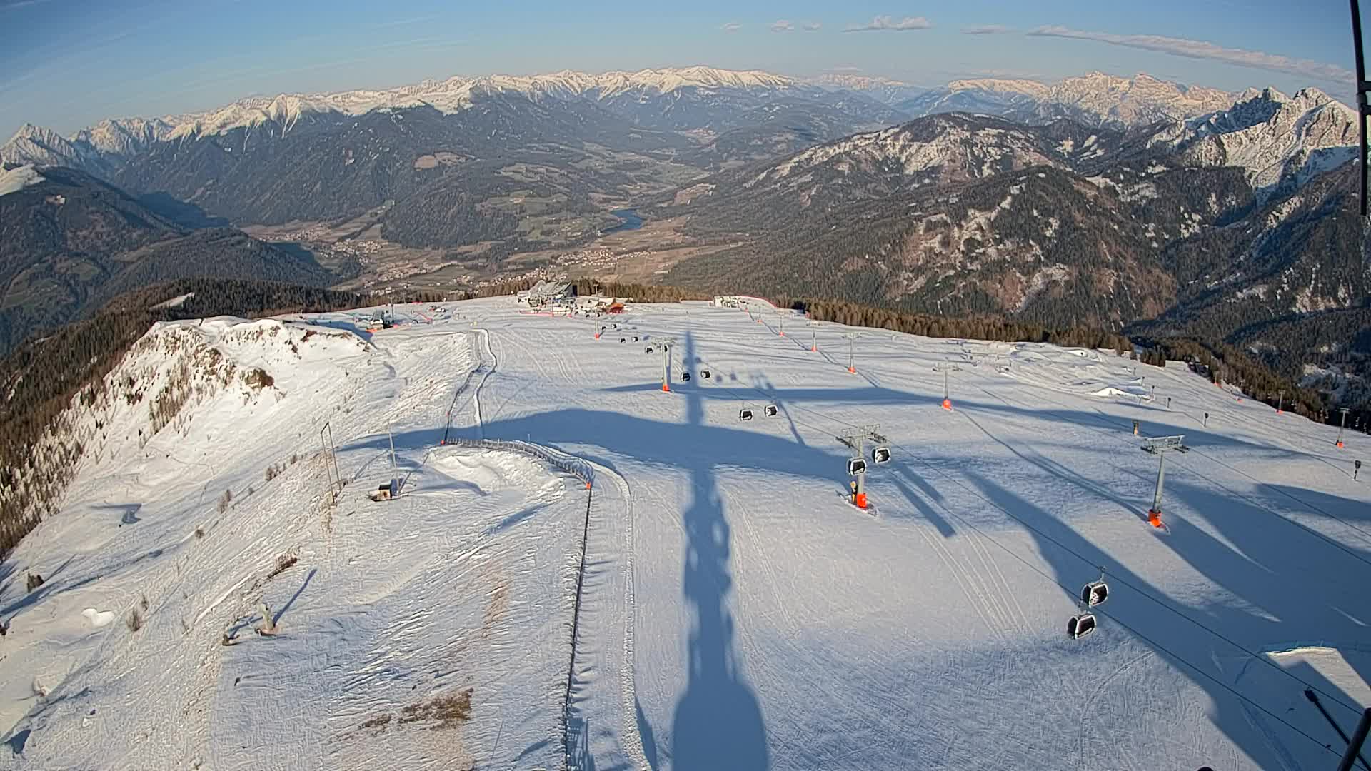 Kronplatz vrh | pogled na Valdaora – Olang