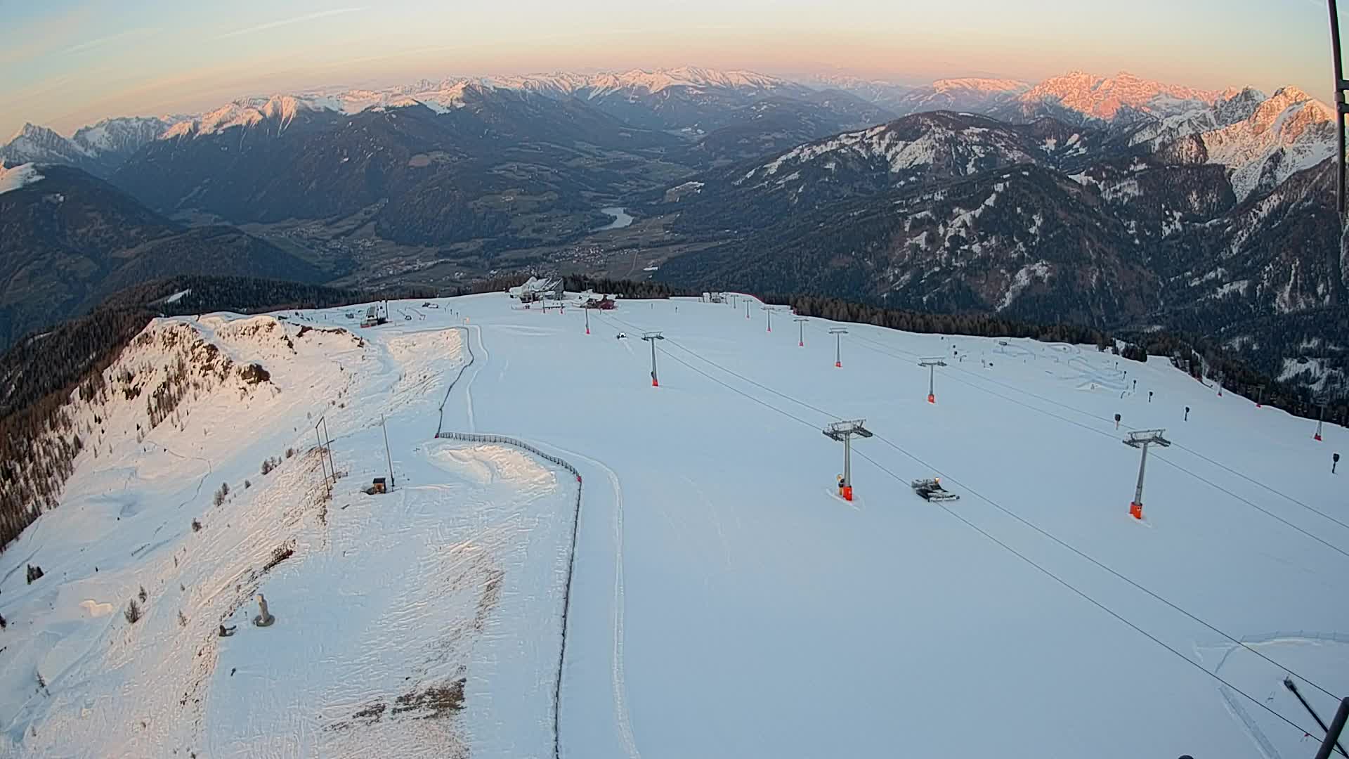 Sommet du Kronplatz | vue sur Valdaora – Olang