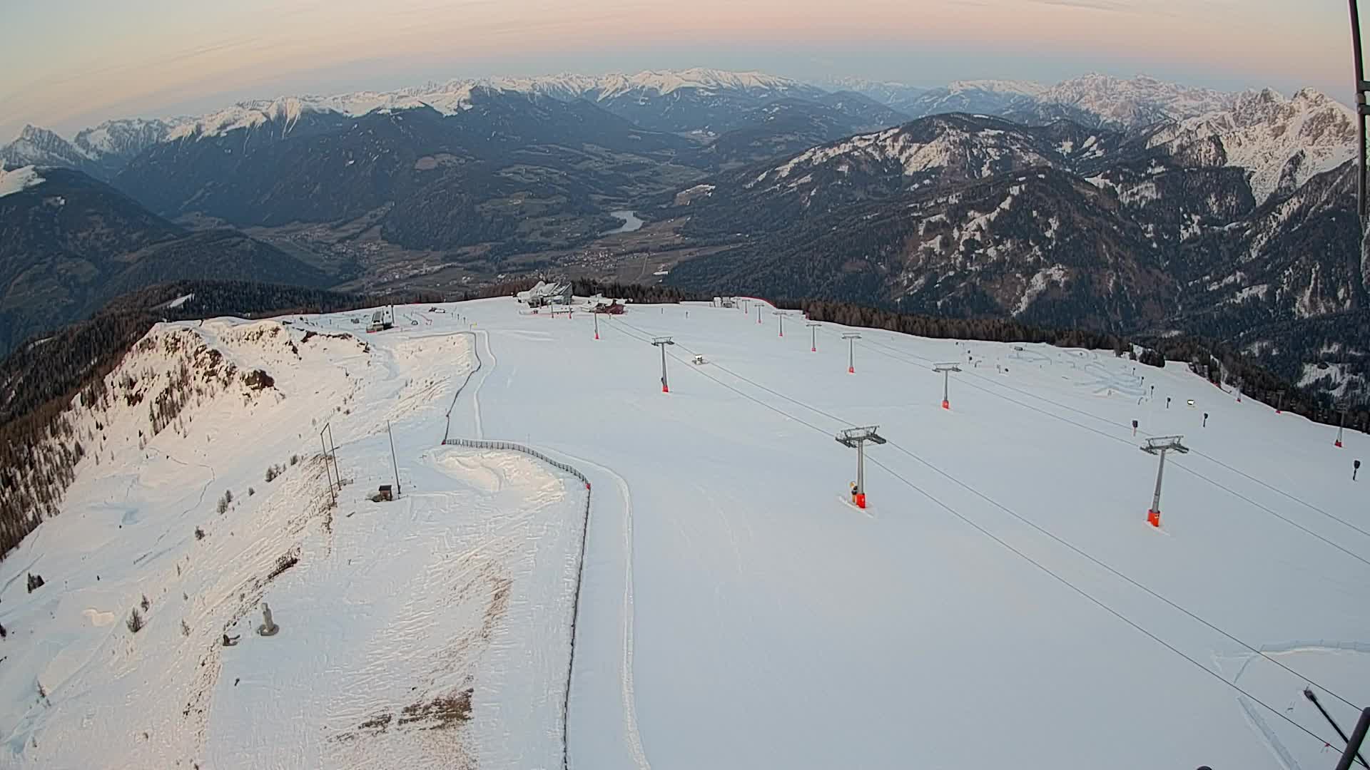 Sommet du Kronplatz | vue sur Valdaora – Olang