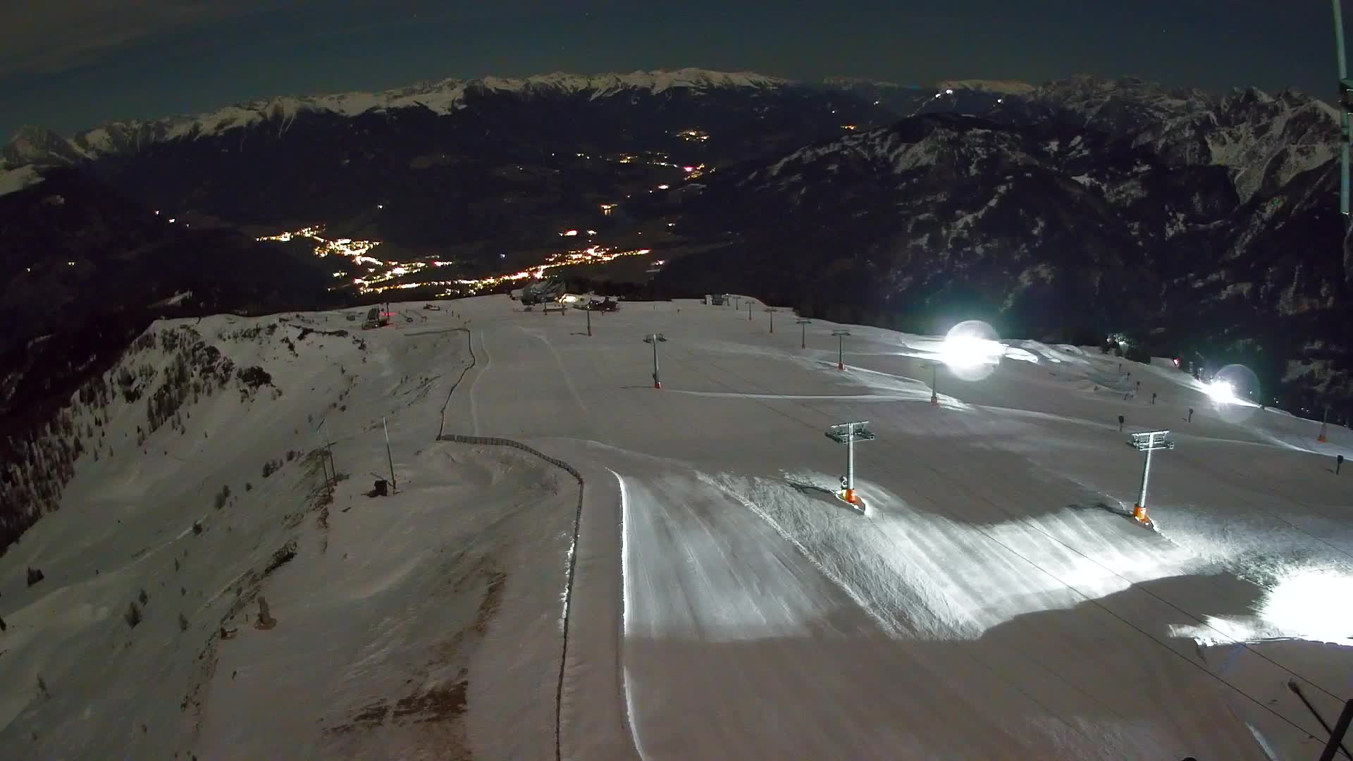 Sommet du Kronplatz | vue sur Valdaora – Olang
