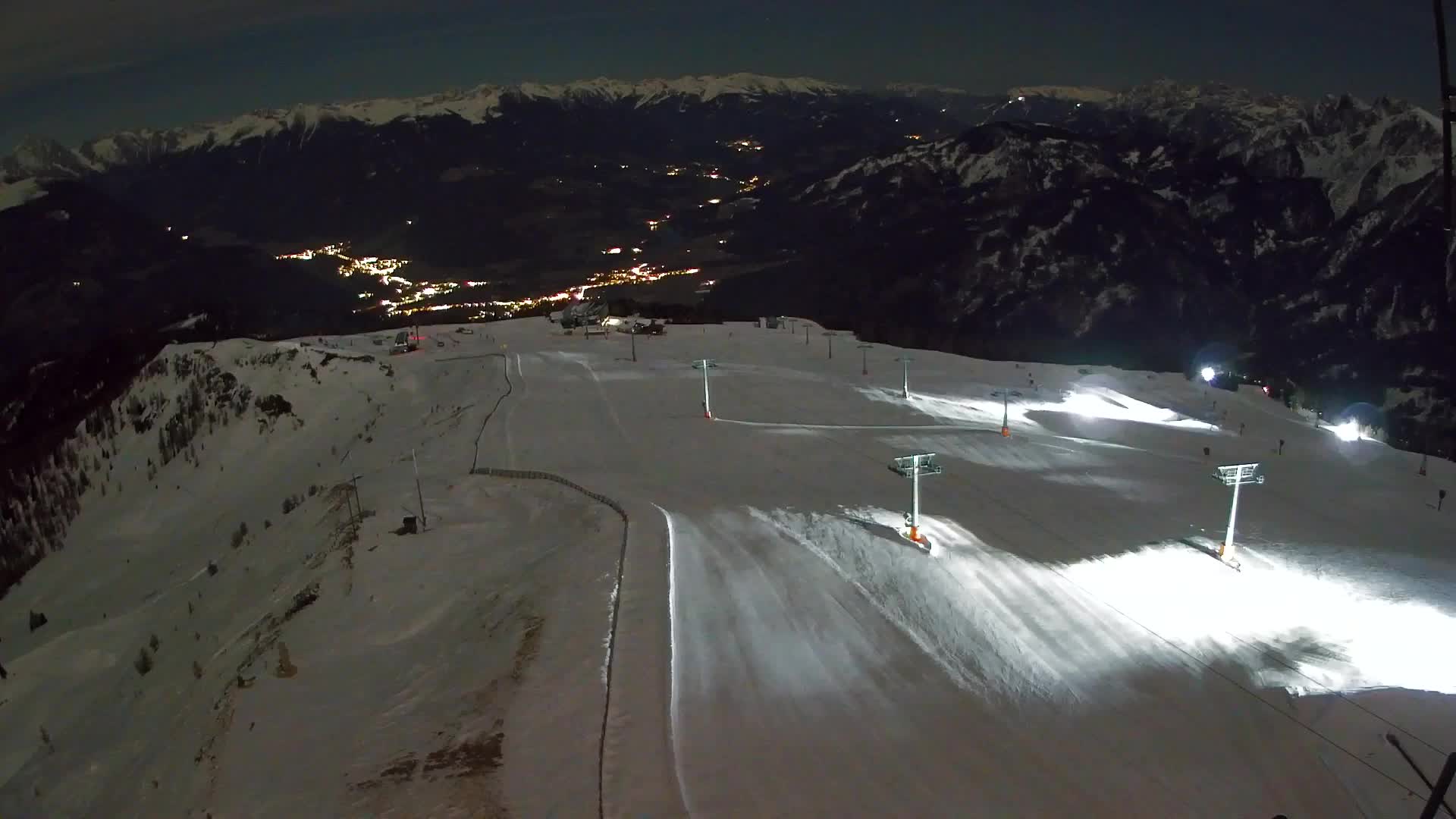 Kronplatz-Gipfel | Blick nach Olang – Valdaora