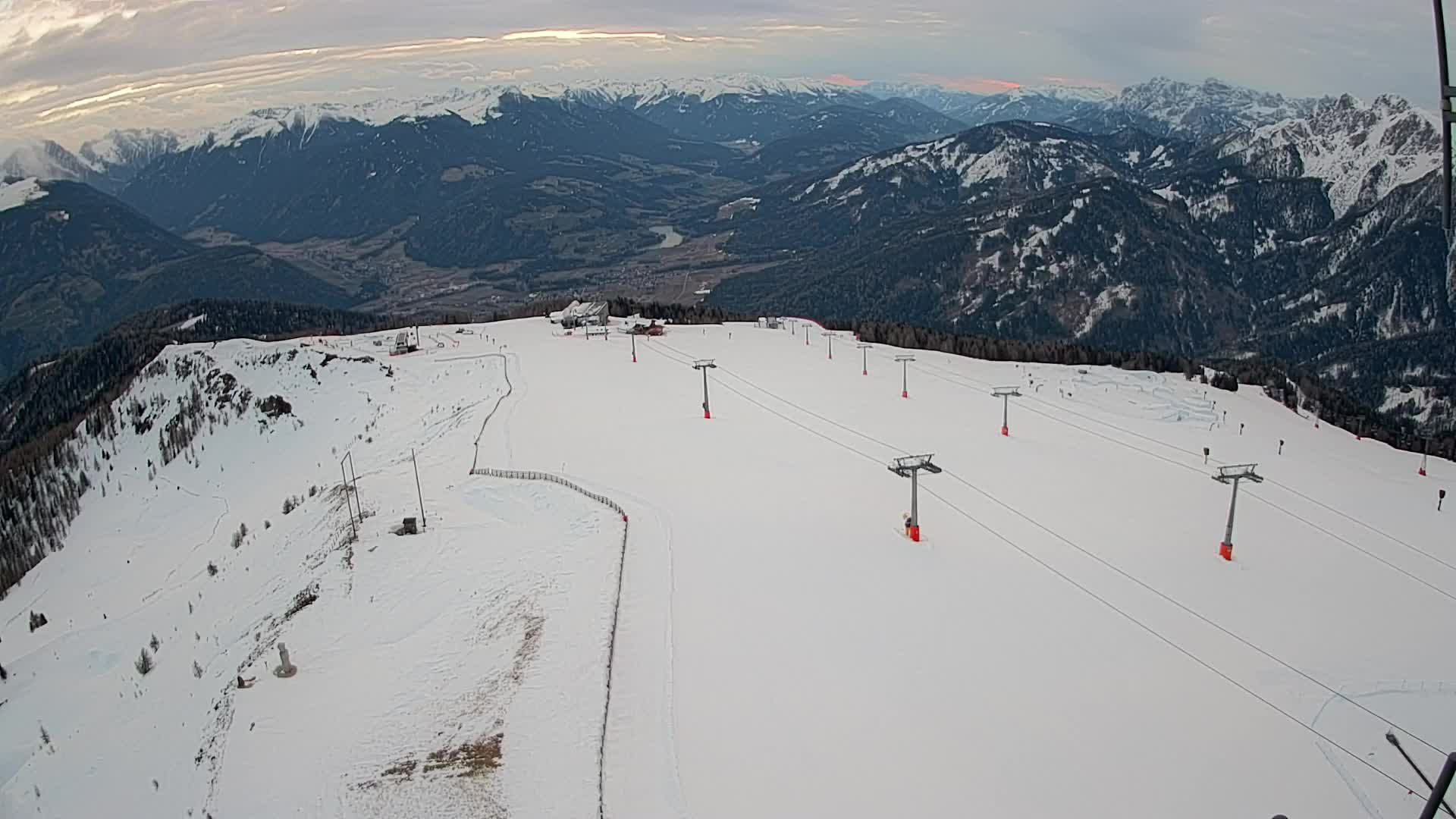Kronplatz vrh | pogled na Valdaora – Olang