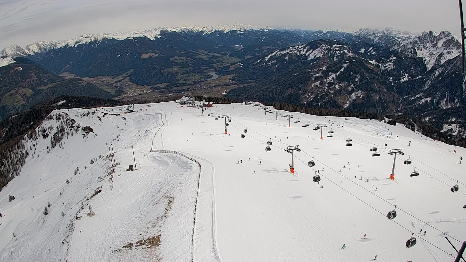 Kronplatz vrh | pogled na Valdaoro – Olang