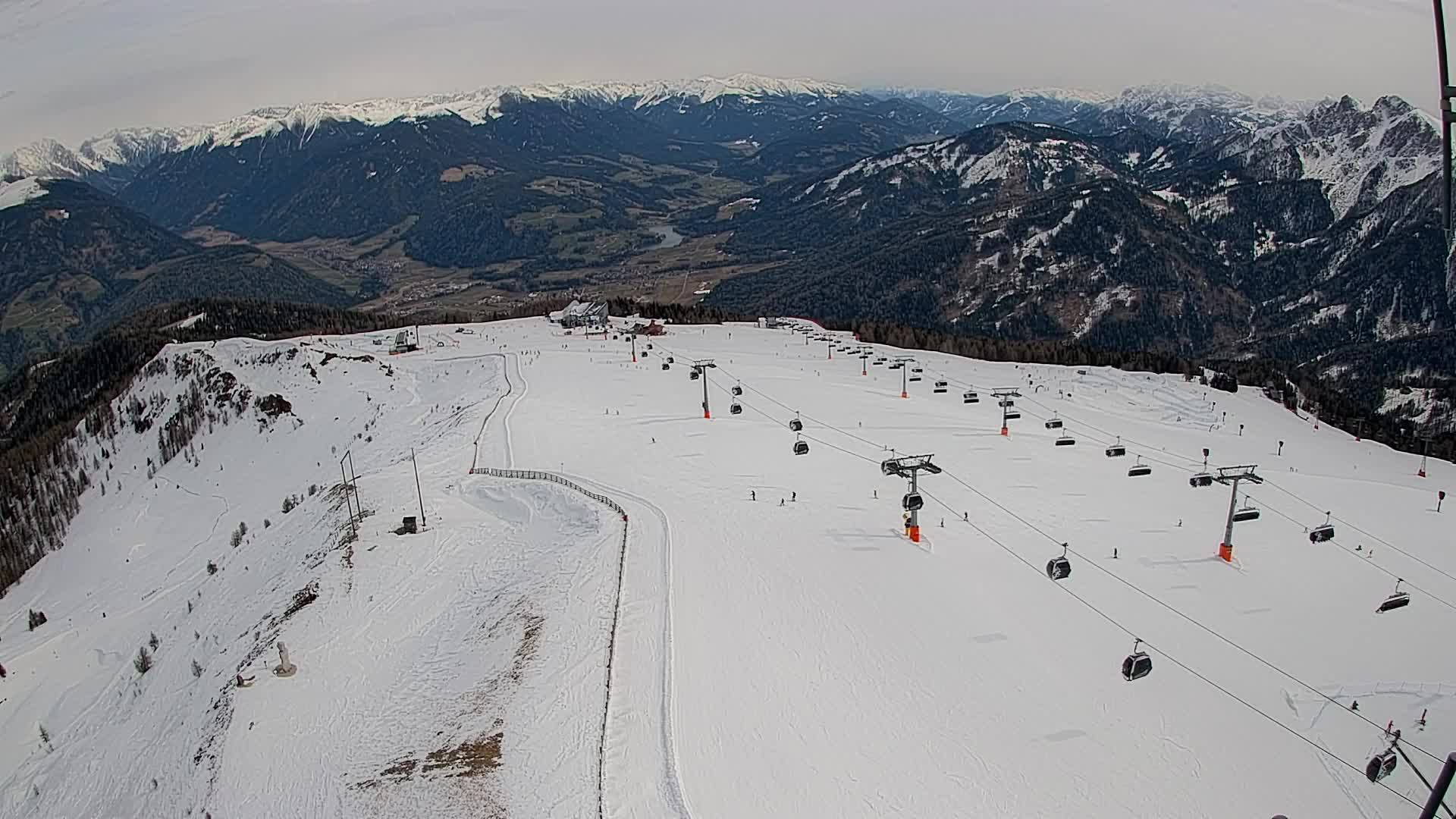 Kronplatz vrh | pogled na Valdaora – Olang